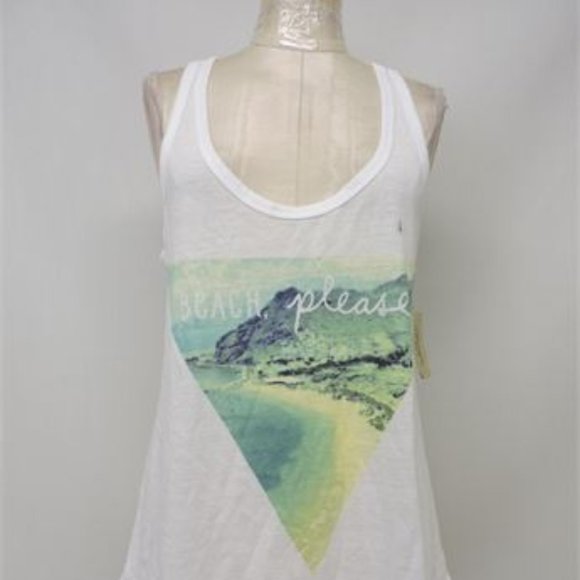 American Eagle Graphic Tank Top - Size L               - Picture 1 of 5